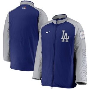 Nike Men's Los Angeles Dodgers Authentic Collection Dugout Full-Zip Jacket Large
